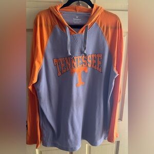 Tennessee Vols XXL Women’s Fanatics Orange and Gray Long Sleeve Tee Hoodie
